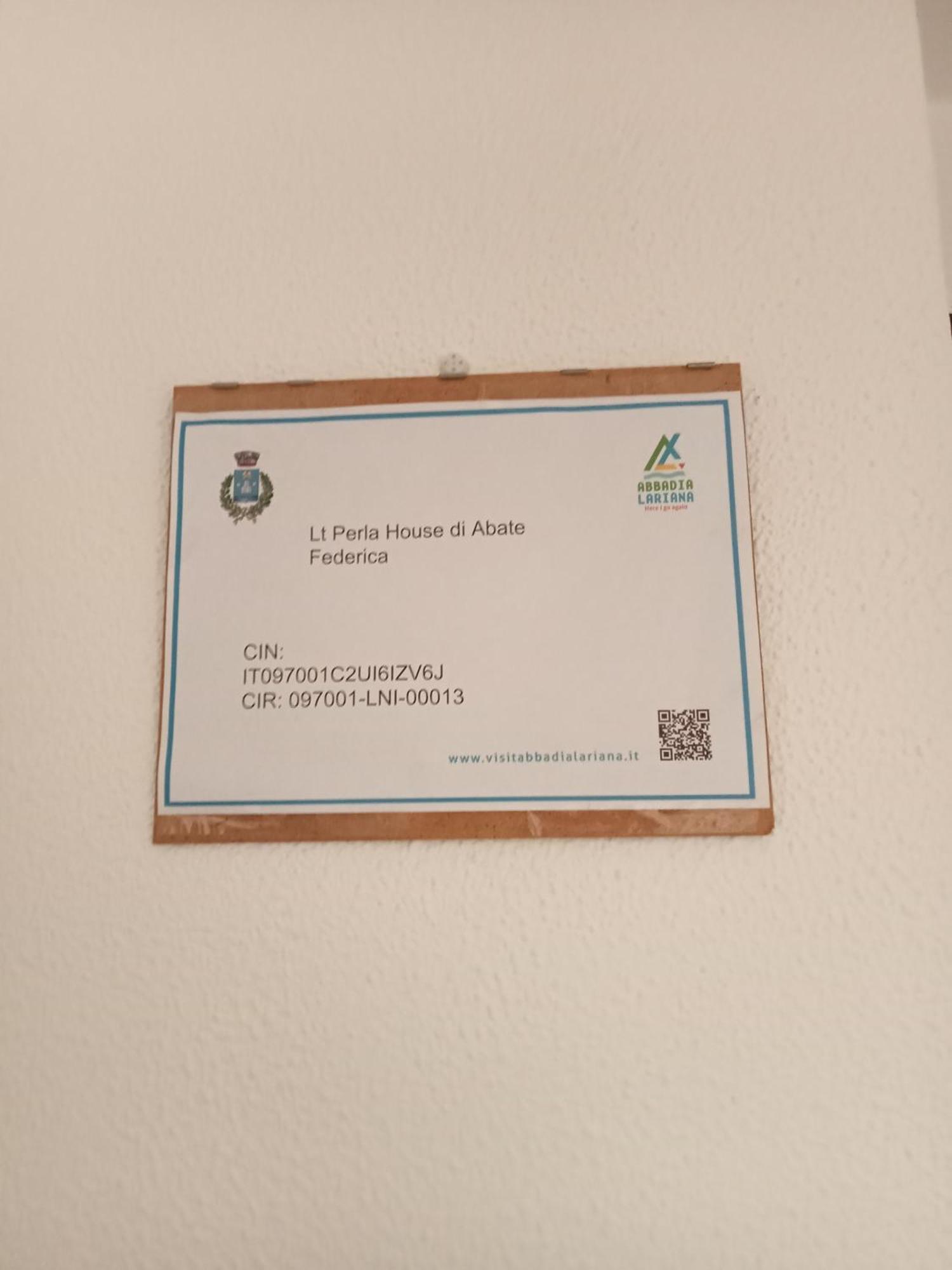 Perla House Apartment Abbadia Lariana Bagian luar foto